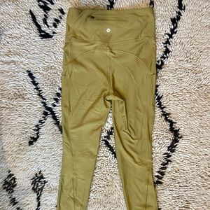 Lululemon Fleece Lined Leggings Size 8
